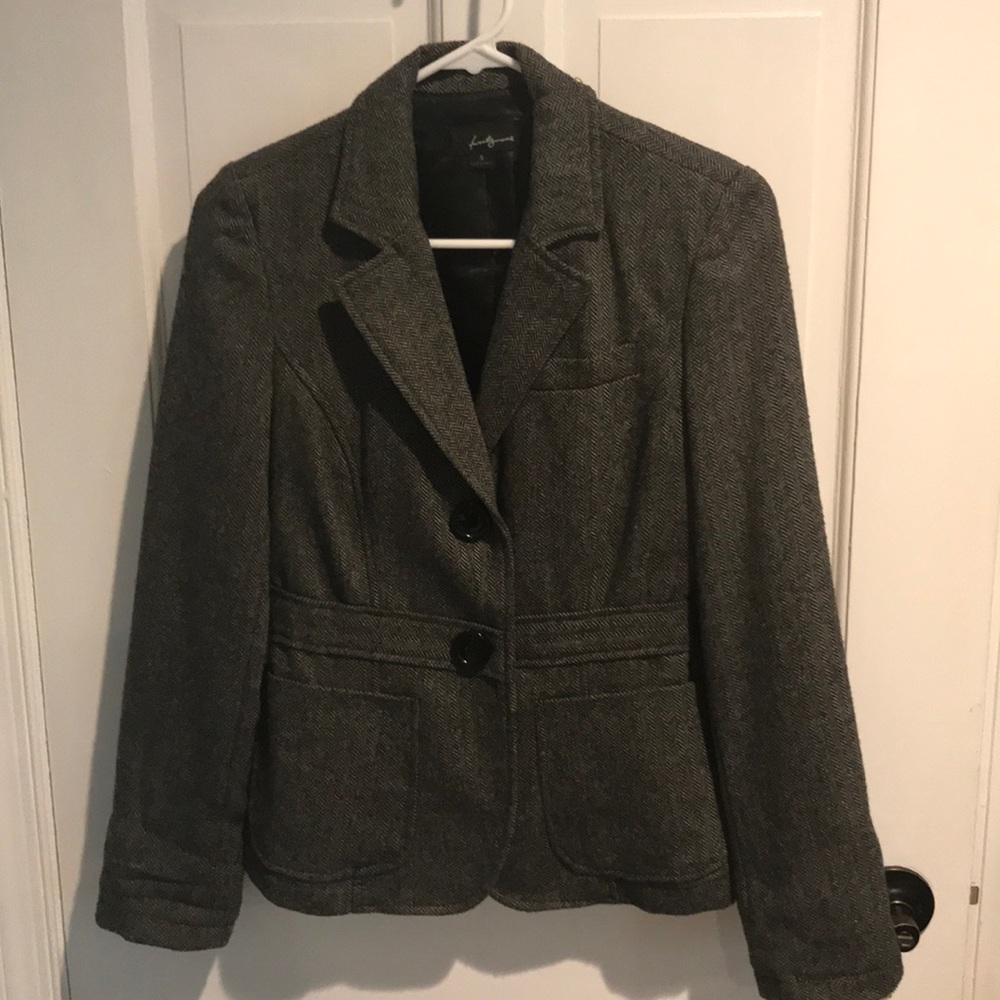 Herringbone tweed jacket